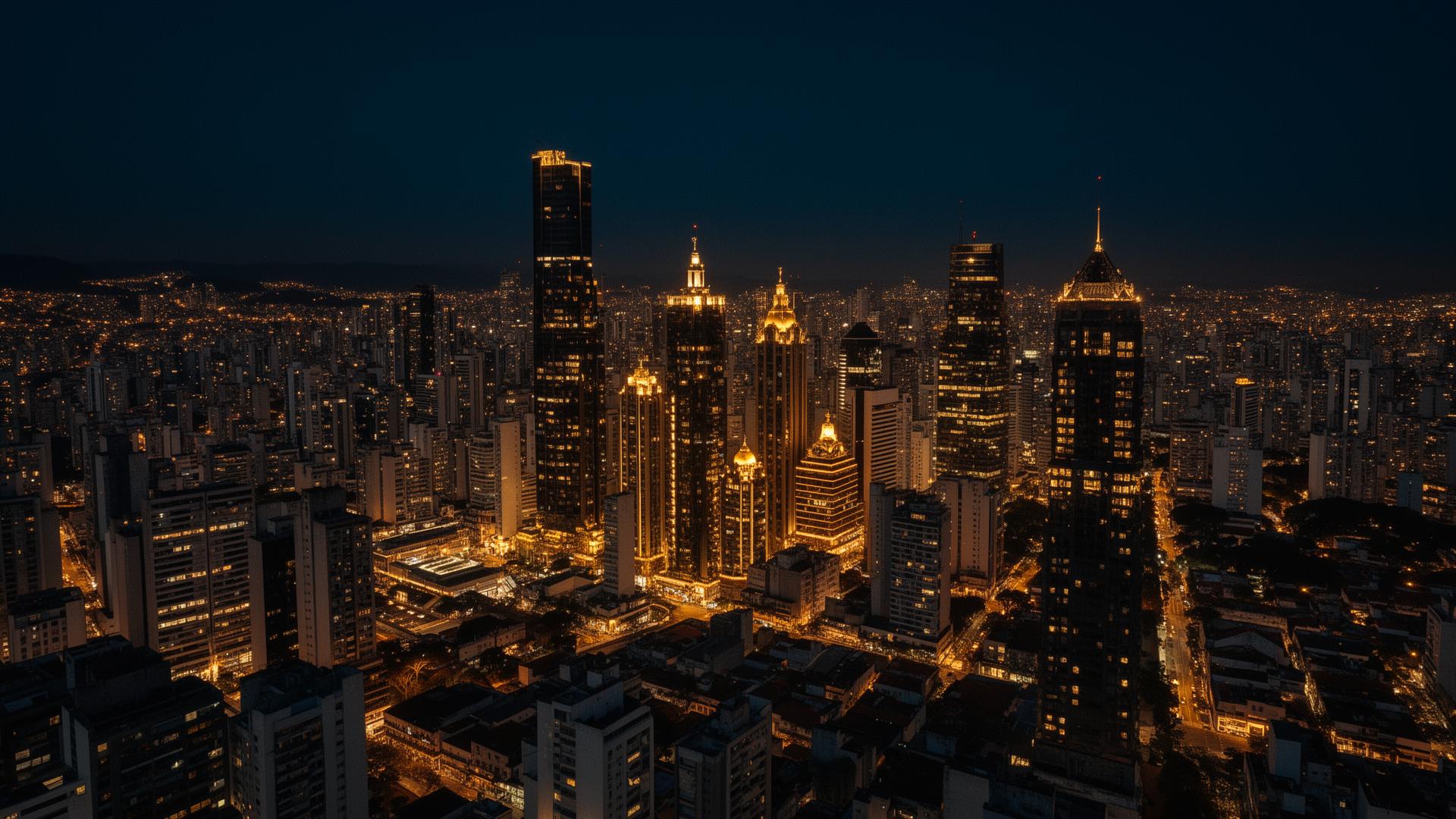 São Paulo à noite
